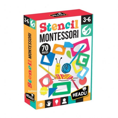 Stencil- Montessori
