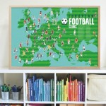 DISCOVERY FOOTBALL| POSTER + STICKERS