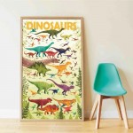 DISCOVERY DINOSAURS| POSTER + STICKERS