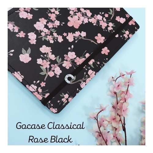Caderno Inteligente G |Classical Rose Black ed. especial Gocase