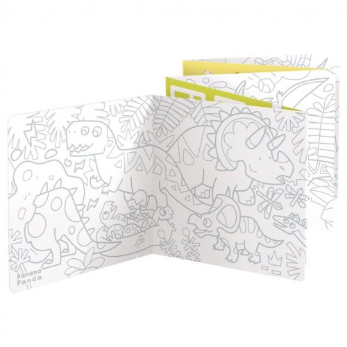 LOOONG COLORING BOOKS - DINOSAURS