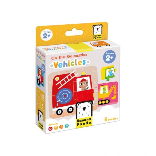 ON THE GO VEHICLES - PUZZLE