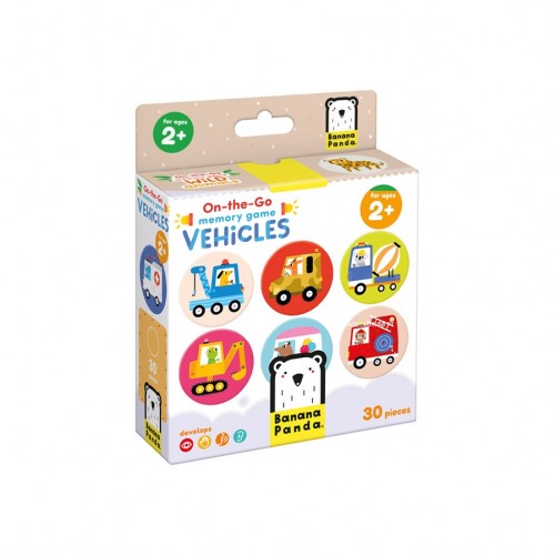 ON THE GO VEHICLES - MEMORY GAME