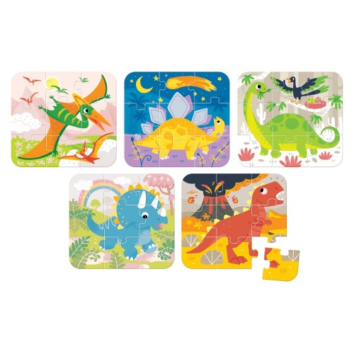 ON THE GO DINOSAURS - PUZZLE