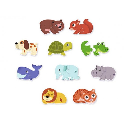 ANIMAIS - Puzzle duo