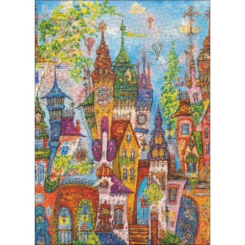 CHARMING VILLAGE RED ARCHES - PUZZLE