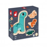 4 PUZZLES EVOLUTIVO - DINOSSAUROS