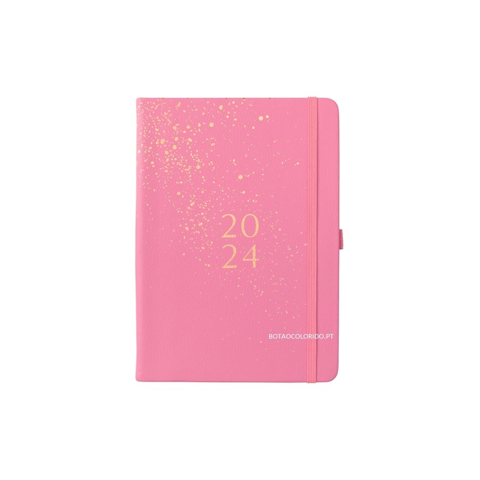 Agenda 2024 Taille A5 Pink
