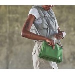 CARNABY CROSSBODY XL RECYCLED CANVAS - HICKORY 