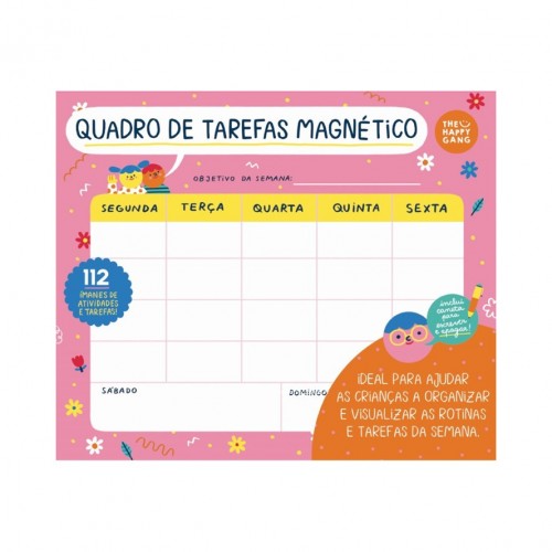 Quadro de Tarefas Magnético