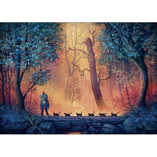 INNER MYSTIC WOODLAND MARCH- PUZZLE