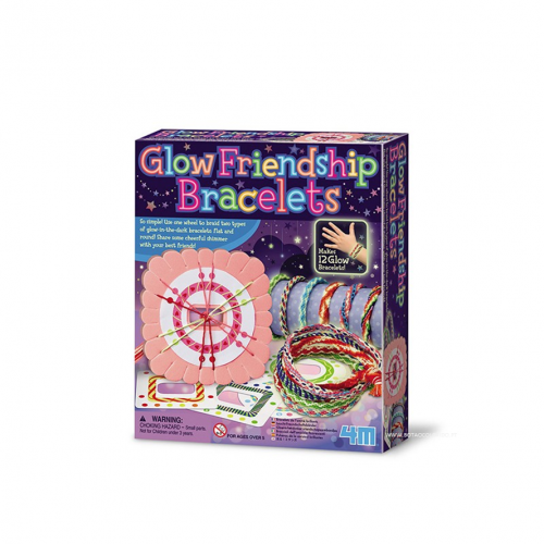 PULSEIRAS DA AMIZADE BRILHAM NO ESCURO - GLOW FRIENDSHIP BRACELETS