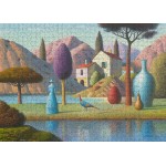 TIMELESS LADY IN BLUE - PUZZLE