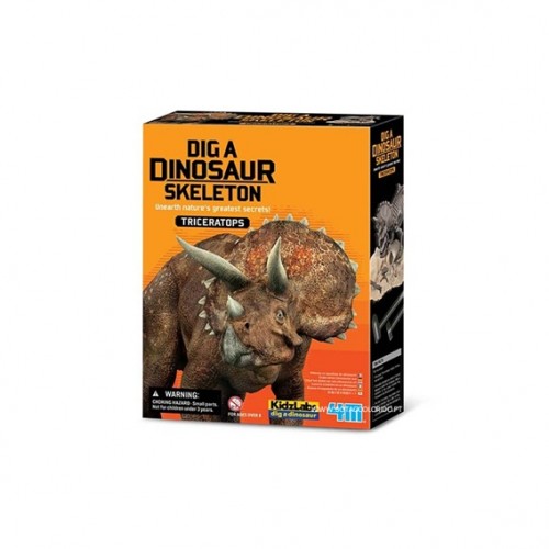 Explora os dinossauros Triceratops - KidzLabs