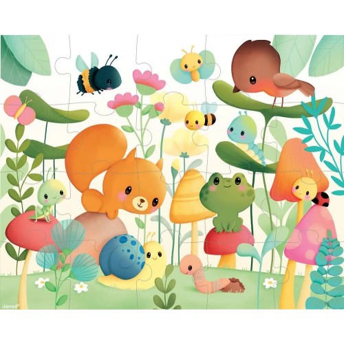 PUZZLE + POSTER - AMIGOS DO JARDIM