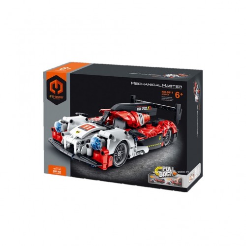 IM MASTER - CARRO DESPORTIVO PULL BACK 472PÇS