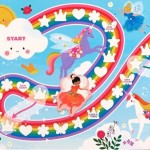 RAINBOW RACE - JOGO MAGNÉTICO