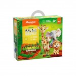ANIMAIS DA SAVANA - 100 PÇS