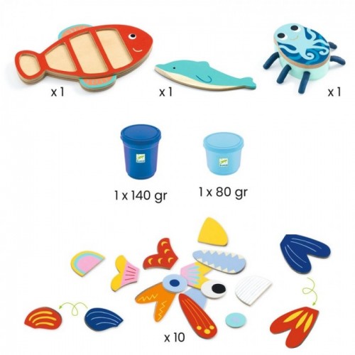 MY SEA CREATURES - PLASTICINAS