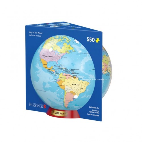 MAP OF THE WORLD - PUZZLE
