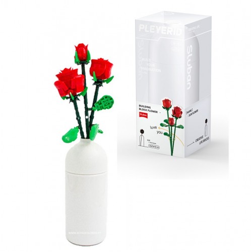 ROSAS VERMELHAS -245 PEÇAS