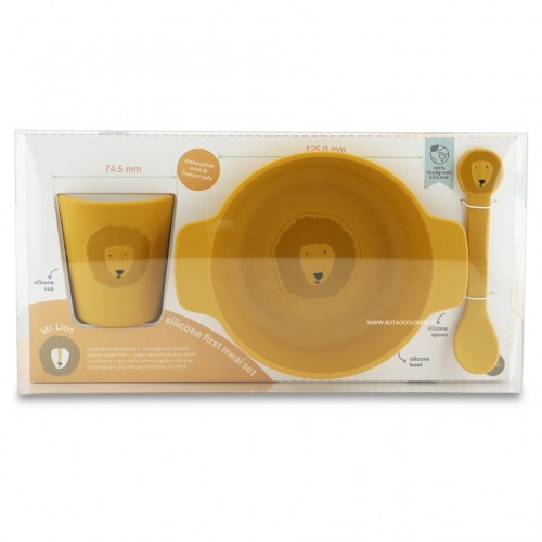 CONJ REFEIÇÃO SILICONE - MR LION