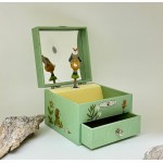 Caixa de música e guarda-jóias - AMIGO COELHINHO