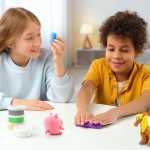 ANIMAIS - CONJUNTO MASSA DE MOLDAR