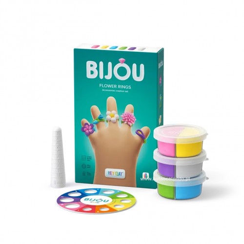 FLOWER RINGS - CONJUNTO MASSA DE MOLDAR