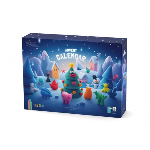 CALENDÁRIO DO ADVENTO - CONJUNTO MASSA DE MOLDAR + APP INTEREACTIVA