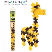 PLUS PLUS |Tubo 100 peças - Girafa