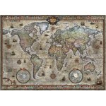 MAP ART RETRO WORLD - PUZZLE