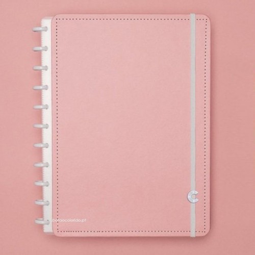 Caderno Inteligente G | Rosa Pastel