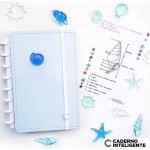 Caderno Inteligente A5 |Azul pastel