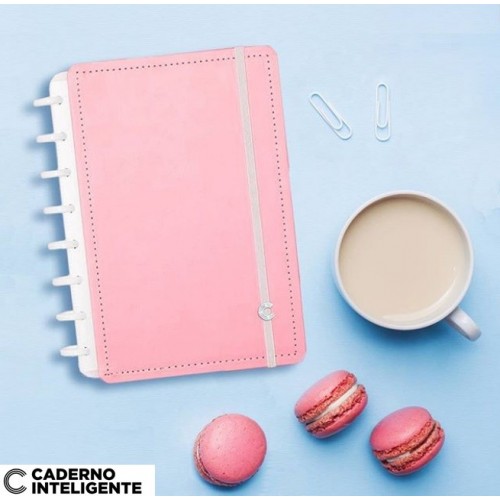 Caderno Inteligente A5 |Rosa pastel